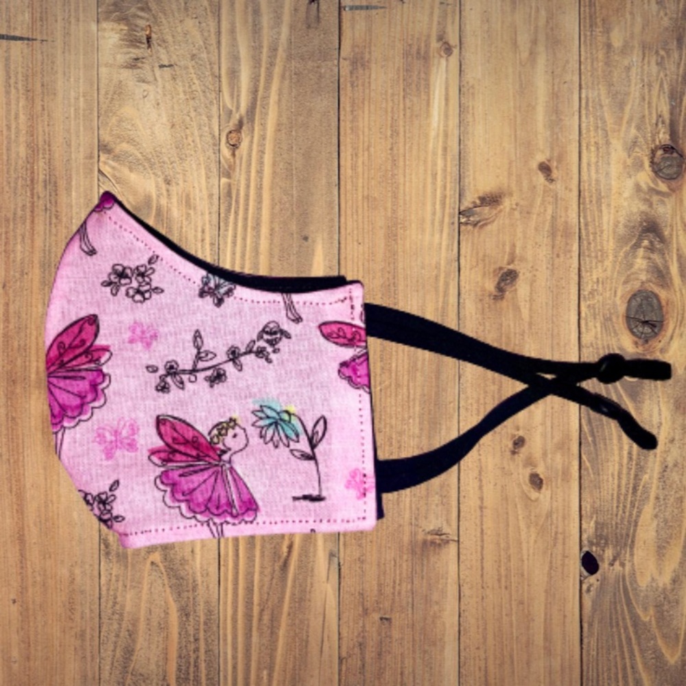 Toddler girl's face mask